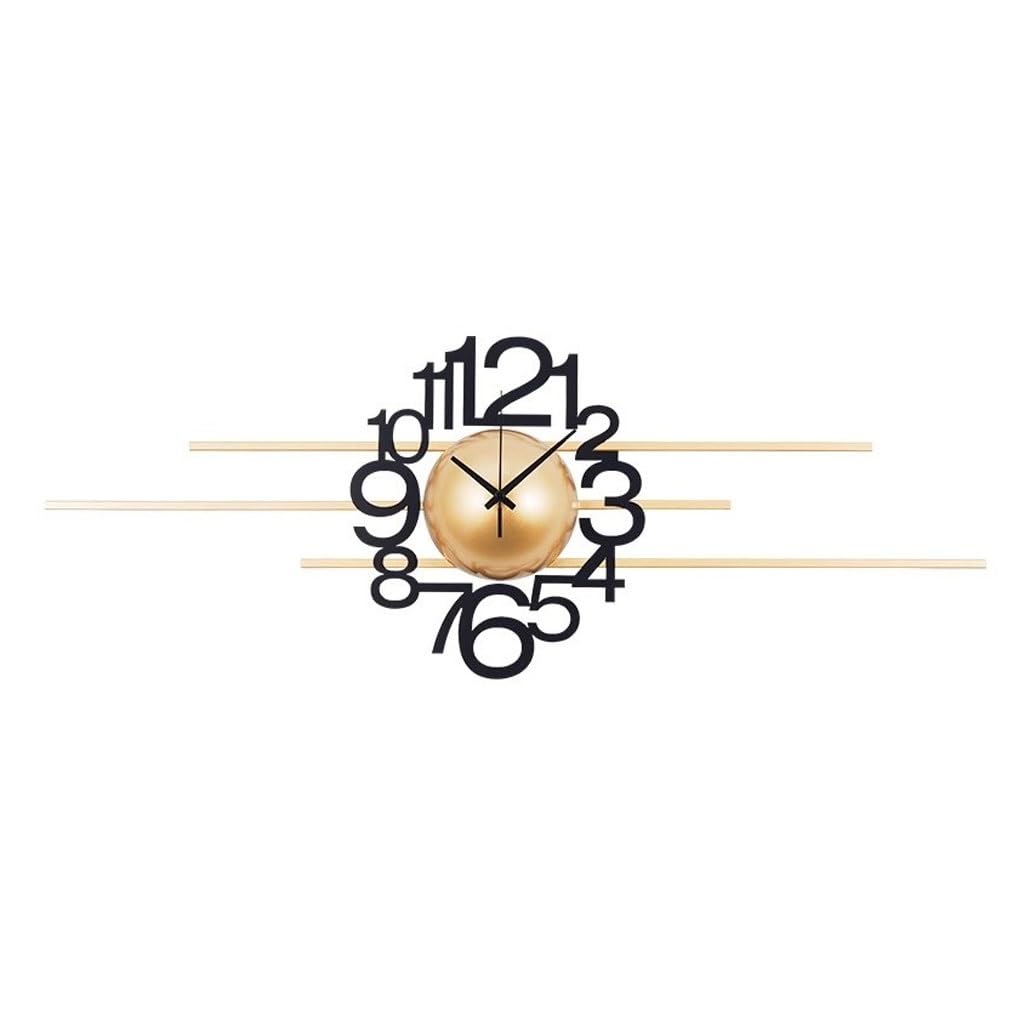 EINES Silent Decorative Wall Clock Household Clock Wall Clock Living Room Light Luxury Wall Decoration Light Luxury Creative Fashion Clock Easy to Read