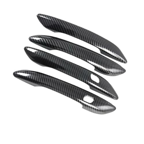 Garnitures poignées de porte Hyundai i20 BC3 en carbone premium