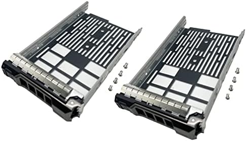 2 Caddy Per Hard Disk SAS/SATA Da 3,5" Compatibili Con Server Dell - Heretom KG1CH Per R410, R430, R720, R730, MD1400 E Altri - Foto 7