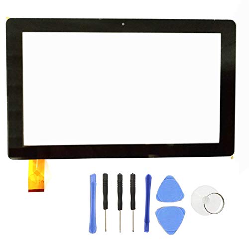 EUTOPING R New Touch Screen Panel Replacement digitizer for Dragon Touch X10 10.6 Inch Octa Core with SlyPry Opening Tool kit