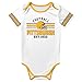 KnetiCored Pitsburgh Custom Baby Onesie Bodysuits White Infants 0-24Month Baby Clothes Personalized Name Number for Boy Girl