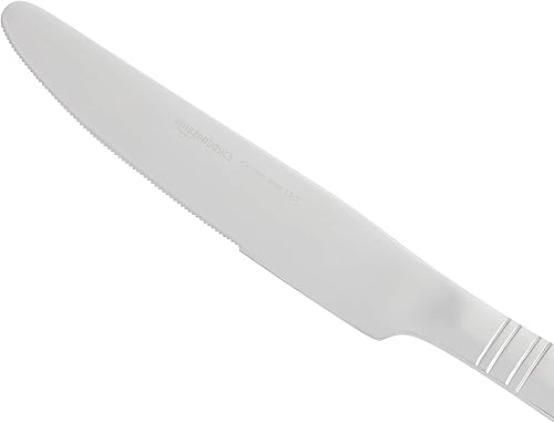 Vista 4 de Yaxa Basics Juego de cubiertos de acero inoxidable de 20 piezas, servicio para 4, color plateado