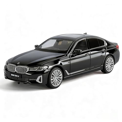 Modelo BMW 530Li a Escala 1:24 con Luz y Sonido miniatura 1