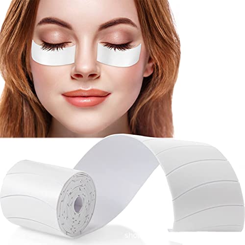 Lucktao 110 pièces Coussinets pour les yeux, coussinets en gel pour fard à paupières avec pochoir pour fard à paupières pour extension de cils, extension de cils Pro pour filles Cover