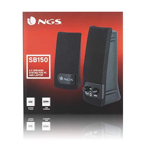 NGS SB150- Altoparlanti Multimediali 2.0 per PC