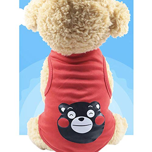 Puppy Dogs Clothes Cute Pet Dog Cat T-Shirt Cartoon Pet Clothing Summer Shirt Casual Vests for Small Cat/Dog Clothes