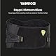 Vanucci 2-in-1 Nierengurt Motorrad Herren & Damen, Winddichter & Atmungsaktiver Motorrad Nierengurt, Herausnehmbares Thermofutter, mit Doppel-Klettverschluss, Größe L