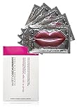 WILMA SCHUMANN Mouth & Lips Age Defying Masques (5 Applications Per Package) - Concentrated Lip Mask Treatment with Peptides, Hyaluronic Acid, Collagen, and Glycerin to Hydrate and Plump Your Lips