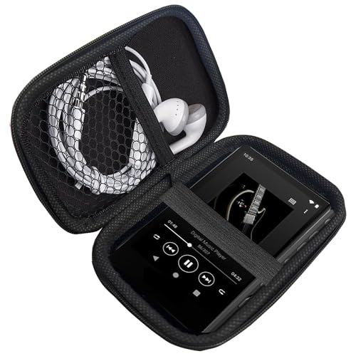 Lamshaw Sony NW-A306 P[XAϋv̂EVAL[P[XAϏՌ&yʕیJo[ Sony NW-A306 WalkmanΉ (ubN)