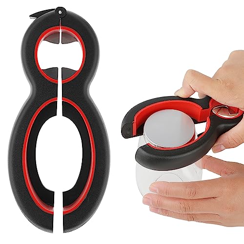 Oruola 6er Set Glasöffner Greifer Pads - Rutschfeste Silikon Helfer Für Senioren & Flaschen