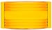 Grote 90053 Yellow Clearance Marker Replacement Lenses (Armored)