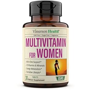 Multivitamin for Women – Womens Multivitamin & Multimineral Supplement for Energy, Mood, Hair, Skin & Nails – Womens Daily Multivitamins A, B, C, D, E, Zinc, Calcium & Iron. Women’s Vitamins Tablets