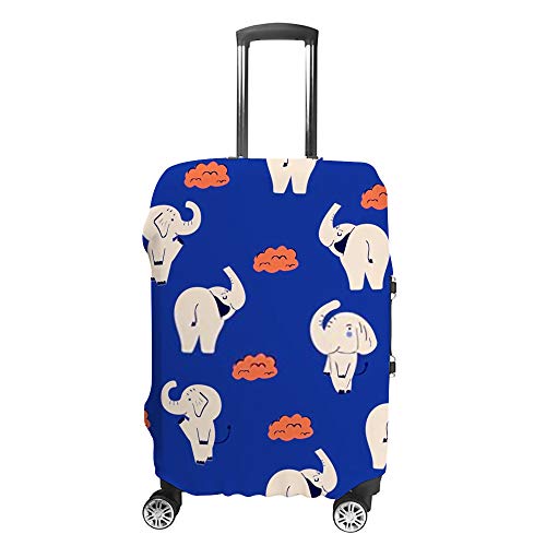 Housse de transport pour bagages à motif éléphants pour vos vacances en famille