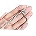 Keehui Sping Steel Brooch Shape Cotter Safety Pin Spring Pin, Quick Lock Brooch Locking Fastener for Farm Lawn Garden Hitch ((Dia:3.2mmx80mm (Available) 8PCS))