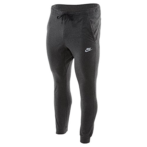 Nike Men's Sportswear Jogger Pants Charcoal Heather/White Size Medium