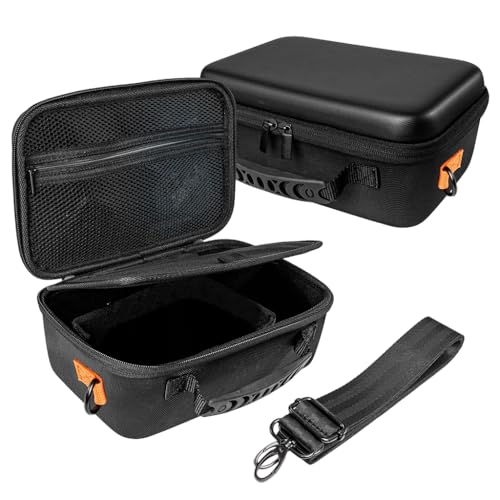 Image of ZORBES Camera Bag for Canon EOS Rebel T7 /R50 /R6 Mark II /R100 /R50 V /T6 /R8 /R10 /R5 Mark II /RP /R7 /5D Mark IV, Camera Carry Bag DSLR SLR Camera Bag with Handle, Waterproof EVA Hard Shell Suitcase Bag