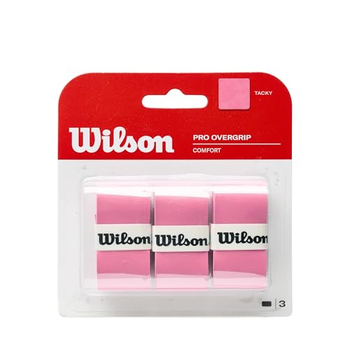 Wilson Unisex Griffband Pro Overgrip pink 3 Stück WRZ4014PK WRZ4005PK STANDARD