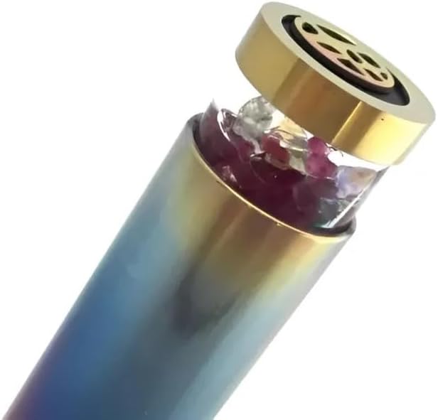 Twilight Ruby Kaleidoscope (11.5cm) - Luxury Gemstones, Unique Handmade in Japan by Ayaka Kobayashi, Adult Collectible, 14+