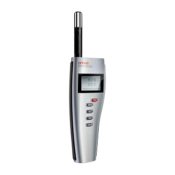 HygroPalm 21 Relative Humidity/Temperature Measuring Instrument, Silver