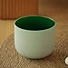 KVKA Quartz Crystal Singing Bowl F Note 432 hz Heart Chakra Green 8
