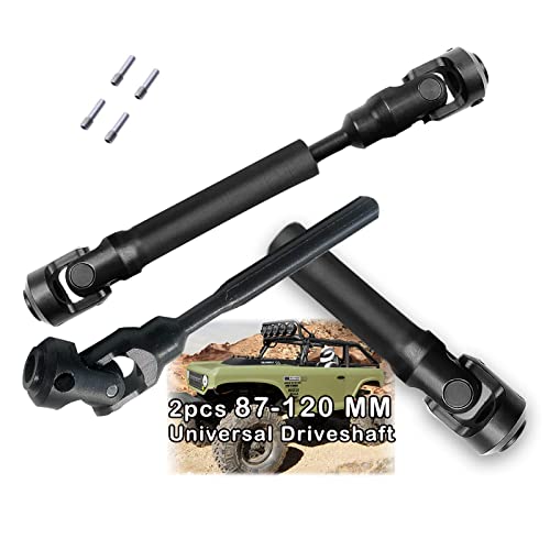 2pcs RC Drive Shaft 87-122mm for 1/10 SCX10?SCX10-II RTR,?87-122mm?