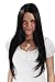Produktbild WIG ME UP ® - 3217-2 Perücke schwarz Mittelscheitel langes glattes Haar