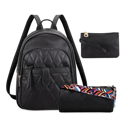 Image of Comfabie Backpack for Women | Office,Travels & Daily Use | Trendy & Casule Backpack | Stylish Vegan Leather Backpack Bags for College Girl | Shoulder Bag for office | Best Gift for Wife Sister Friend