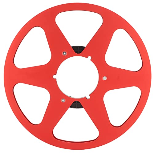 Bobine vide 25,4 cm en aluminium Nab rouge pour enregistreur à bande haute fidélité