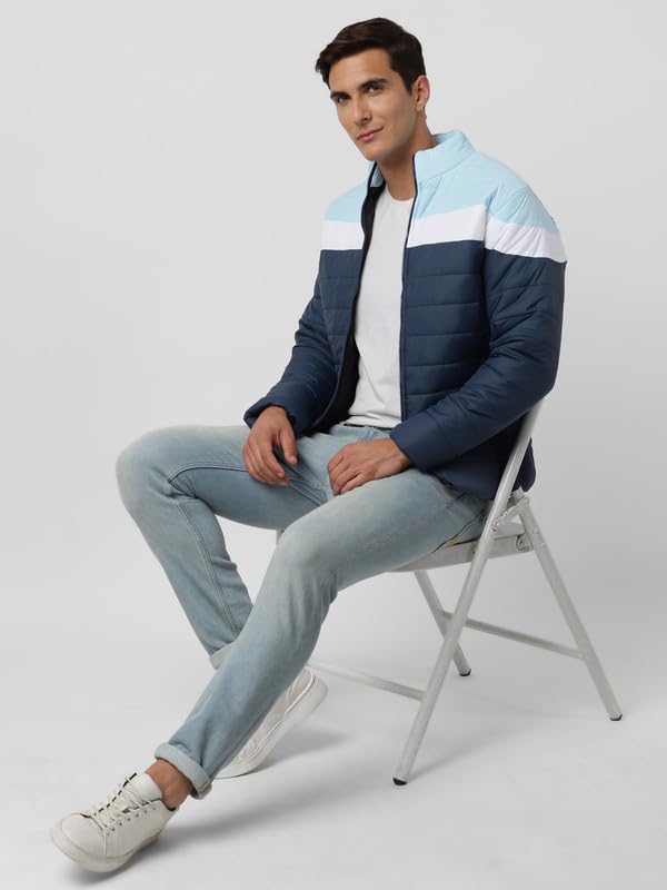 Image of UrbanMark Men Regular Fit Men Quilted Jacket