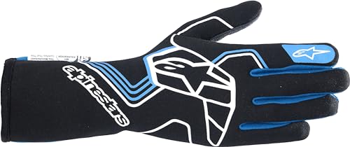 alpinestarsiApCX^[YjI[g[VOO[u TECH-1 RACE V4 GLOVE BLACK BLUE 3552024-17 TCY:XXL