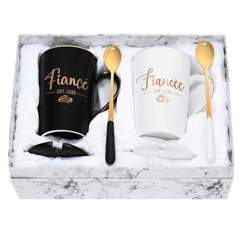 Engagement Gifts Coffee Mugs Set
