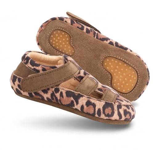 Obex Krabbelschuhe lader Hausschuhe Kinder Mädchen Junge Barfussschuhe Pantoffeln Lauflernschuhe Rutschfest Kindergarten für AtmungsaktiveWeich Kleinkinder Schuhe Unisex EU 1932