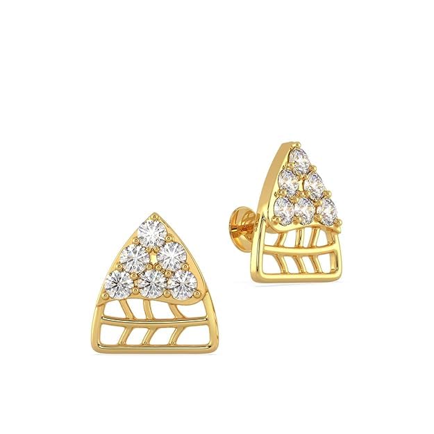 Malabar Gold & Diamonds 22k Yellow Gold Stud Earrings for Women, Girls and Kids | 22 kt (916) BIS Hallmark Gold Earrings for Birthday, Anniversary & Festive Gift (B09KM6QFQ4) Amazon Price History, Amazon Price Tracker