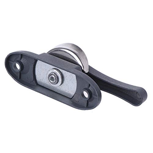 MRKU Maniglie per finestre, Serrature per Porte in plastica e Metallo, antifurto, Sicurezza, scorrevoli, bidirezionali, a Mezzaluna, Accessori per ferramenta