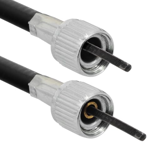 Area1 Ersatz Tachowelle 12mm für 50ccm 2Takt Motorroller von ATU Explorer AGM Nova Motors GT Union Longija Mawi RS Ultima Ride Sprint Tauris Benero TNG Forstinger Motorro Jack-Fox JM Motor (1E40QMB)