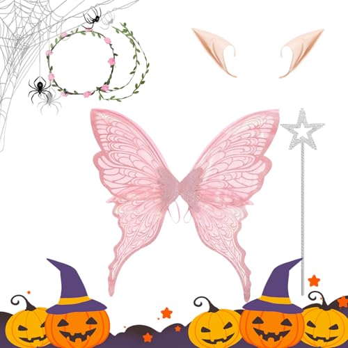 Alas de Mariposa Infantiles y de Adulto para Fiestas Temáticas de Magia