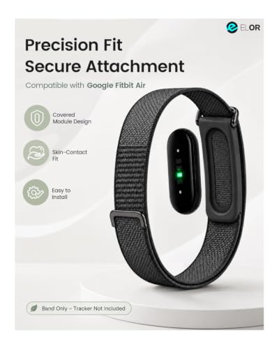 Image of ELOR Replacement Strap /Band compatible with Google Fitbit Air
