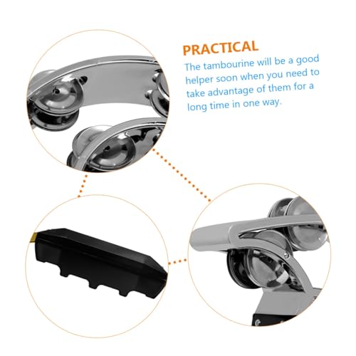 Abaodam 3 Pecas Sino De Mão De Dupla Camada Presentes Para Meninos Instrumentos Musicais Presentes A