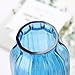 Blue Glass Vase for Flowers Bud Tall Glass Vases,H-8.0