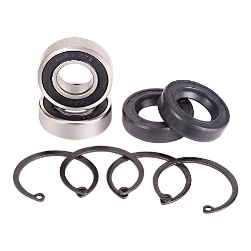 Image of 10L0L Golf Cart Rear Axle Bearing & Seal for EZGO TXT RXV Marathon Medalist Electric Models 1978 Up, Bearing Shaft Kit Replace OEM# 611931, 620343, 15112G1, 15114G1, 70181G01, 230-889, 82705-78