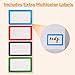 4-Pack Classroom Privacy Shields for Student Desks - Easy to Clean Plastic Desk Divider Folder Study Carrel Sneeze Guard for Student Testing Dividers Boards