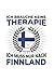 Finnland Notizbuch: Ich brauche keine Therapie - Ich muss nach Finnland Reise / 6x9 Zoll / 120 karierte Seiten