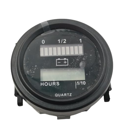 HNARL JLG Hour Meter,2420106 JL2420106 JLG Digital Battery Indicator Gauge with Hour Meter Used for Boom Lift E45A,E40AJP,E450AJ...