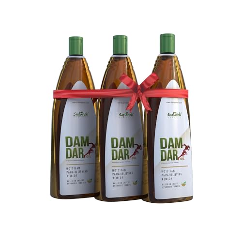 Image of SAPTARISHI DD Joint Pain Relief Oil, Ayurvedic Pain Relief Oil for Joint, Back, Knee, Shoulder & Muscle Pain. Pack of 3 (3 * 150Ml)