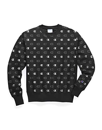 Champion Reverse Weave® Crew - Tossed C Logos All Over Print