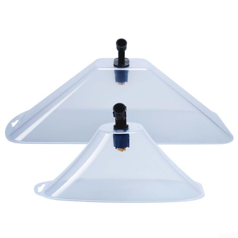 2PCS Windproof Nozzle for Farm Sprayers Designed for Compatibility with Standard Nozzle Mounts and Consistent Field Performance (Double head)