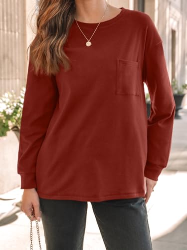 Image of AUTOMET Womens Long Sleeve T Shirts Crewneck Sweatshirts