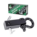 OFFROAD BOAR Shackle Hitch Receiver Perfect Towing Accessory for Trucks and SUV's