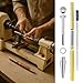 Barn Ridge Woodcraft 20 Pack Slimline Pen Kit – 7mm Wood Turning Twist Pen Kits with Refills, Brass Hardware & 5 Finishes for DIY Lathe Turning, Gifts for Teachers, Students & Woodworkers