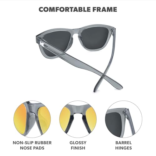 Image of Knockaround Square Polarized Sunglasses for Men & Women - UV400 Protection